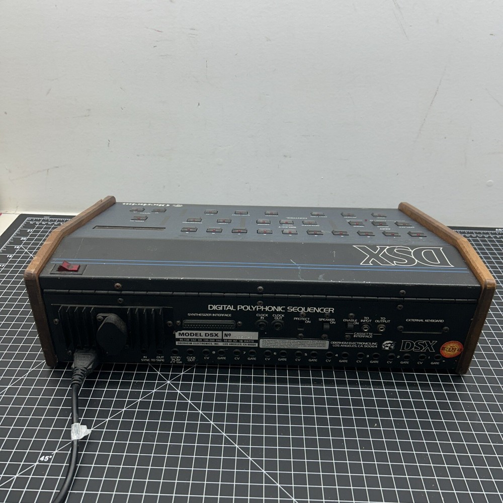 Oberheim DSX Digital Polyphonic Sequencer