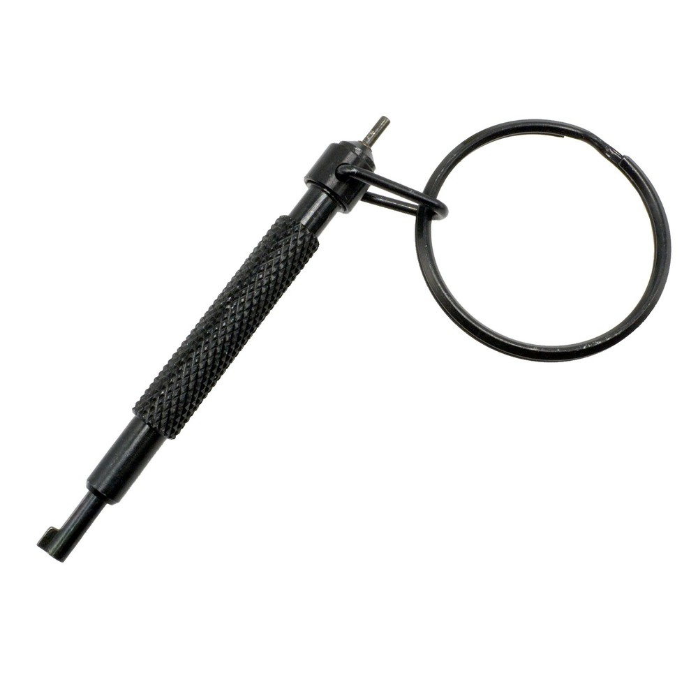 Cobra Handcuff Key Rotating Black Stainless Police Quality KEYROTATE Split Ring