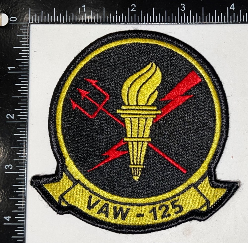 USN US Navy VAW-125 Airborne Command & Control Squadron Patch