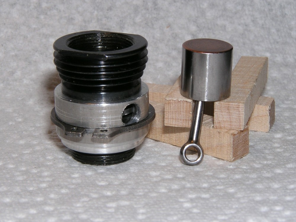 Cox Surestart .049 Piston, Cylinder, Throttle Custom RC Sure Start