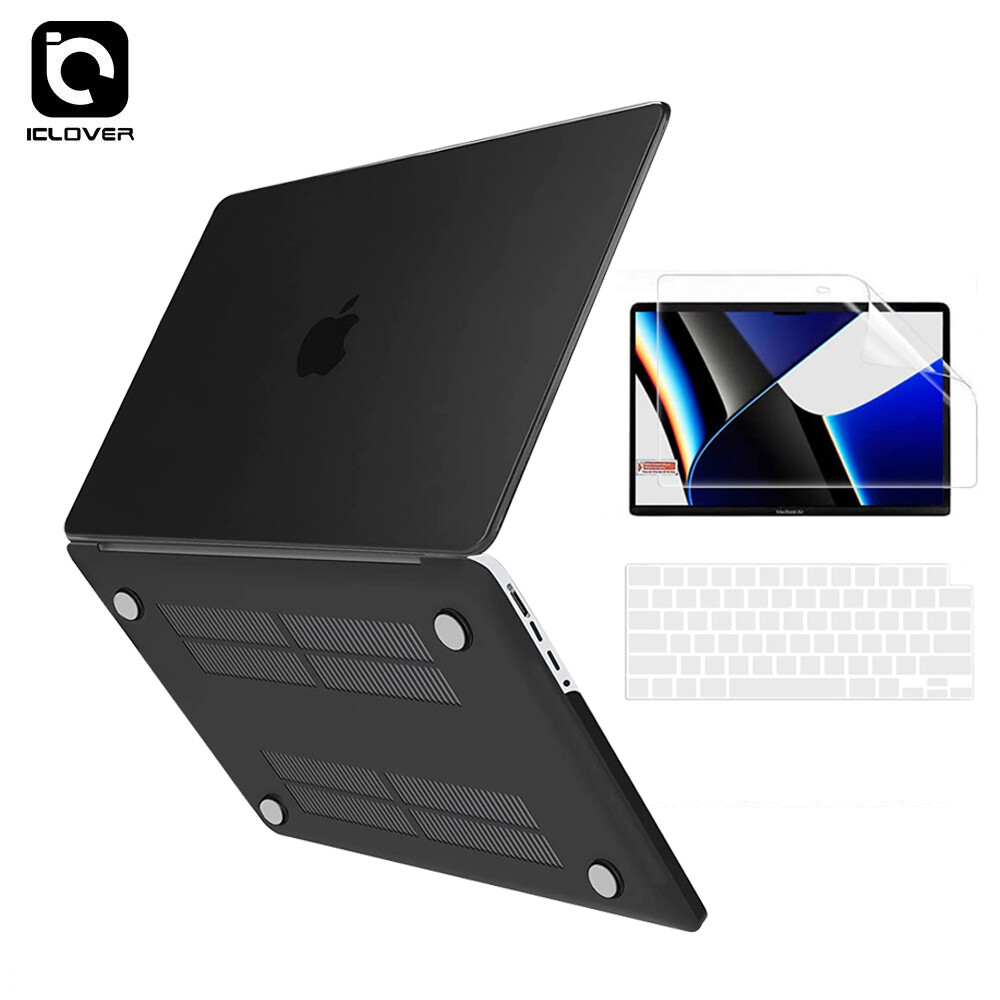 For 2021 Macbook Pro 14 inch Hard Case Shell & Keyboard & Screen Protector A2442