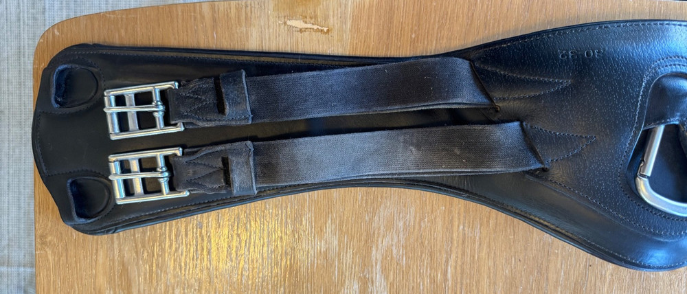 Devoucoux V Strap Girth - Black - 80 CM / 32" - GUC