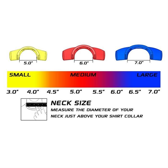 Necksgen NG22 REV Head & Neck Restraint System, Medium, 2 In