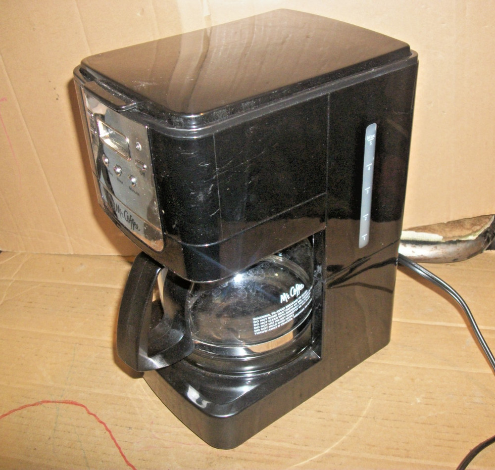 Mr Coffee/Sunbeam Programmable 5 Cup Drip Coffee Maker Brewer #JWX3 With Pot