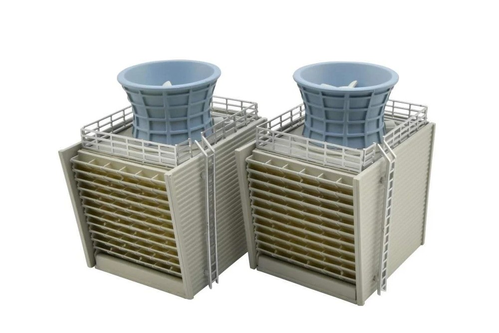 Tomytec Diorama Accessory 073-3 Industrial Complex B3 Cooling Tower Model New