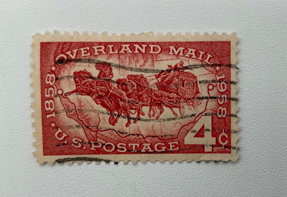 Scott# 1120 4c Overland Mail