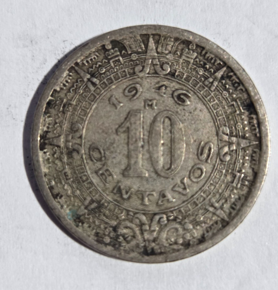 1946 Mexico 10 Centavos