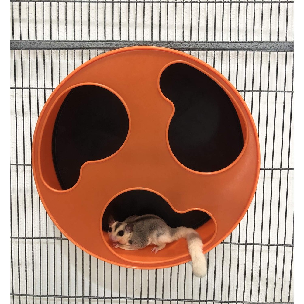 Silent Runner 12" Regular | Wheel + Cage Attachment | Sugar Gliders, Hamsters...