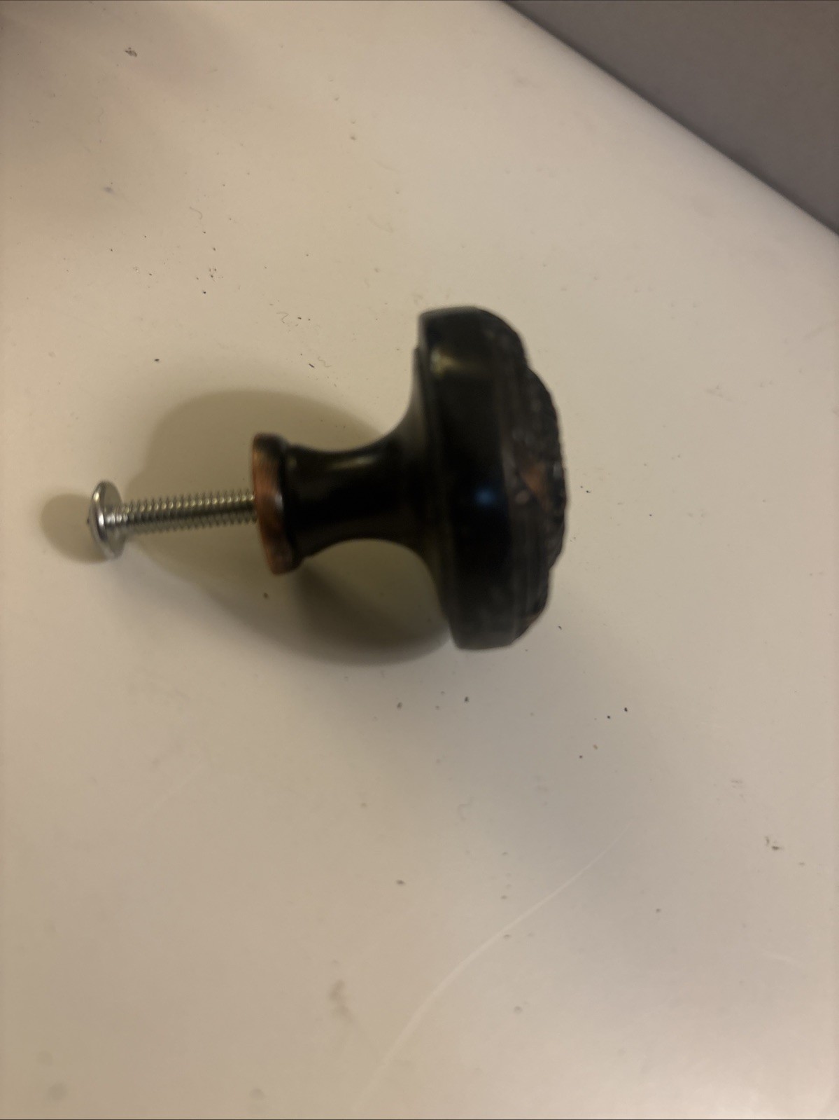 6 Edwardian VICTORIAN Solid DRESSER DESK DRAWER KNOB Older Boho (d1