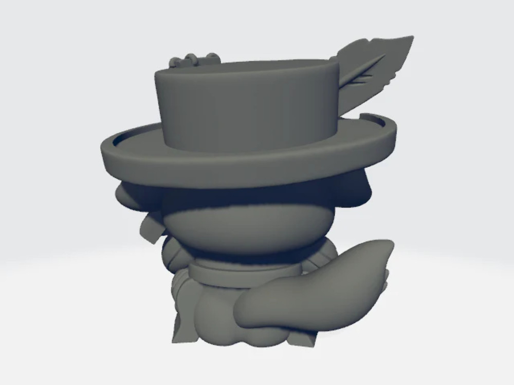 Chibi Tykes - Bard Dog