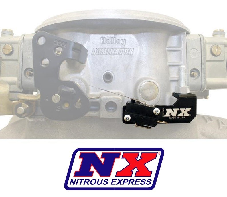 Nitrous Express 15577 Wide Open Throttle WOT Position Switch w/Dominator Bracket