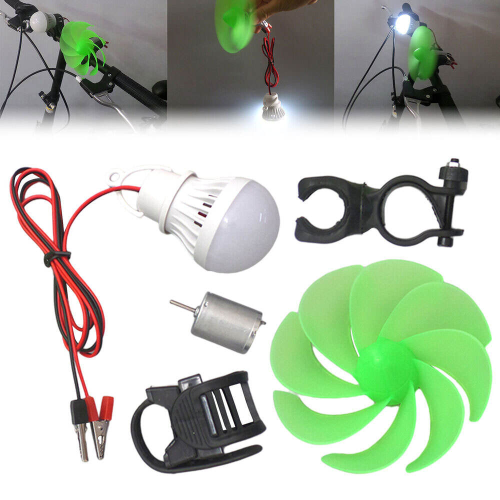 Turbine Blade Micro Wind Turbine Generator Model DC Wind Power Teaching Tool US`