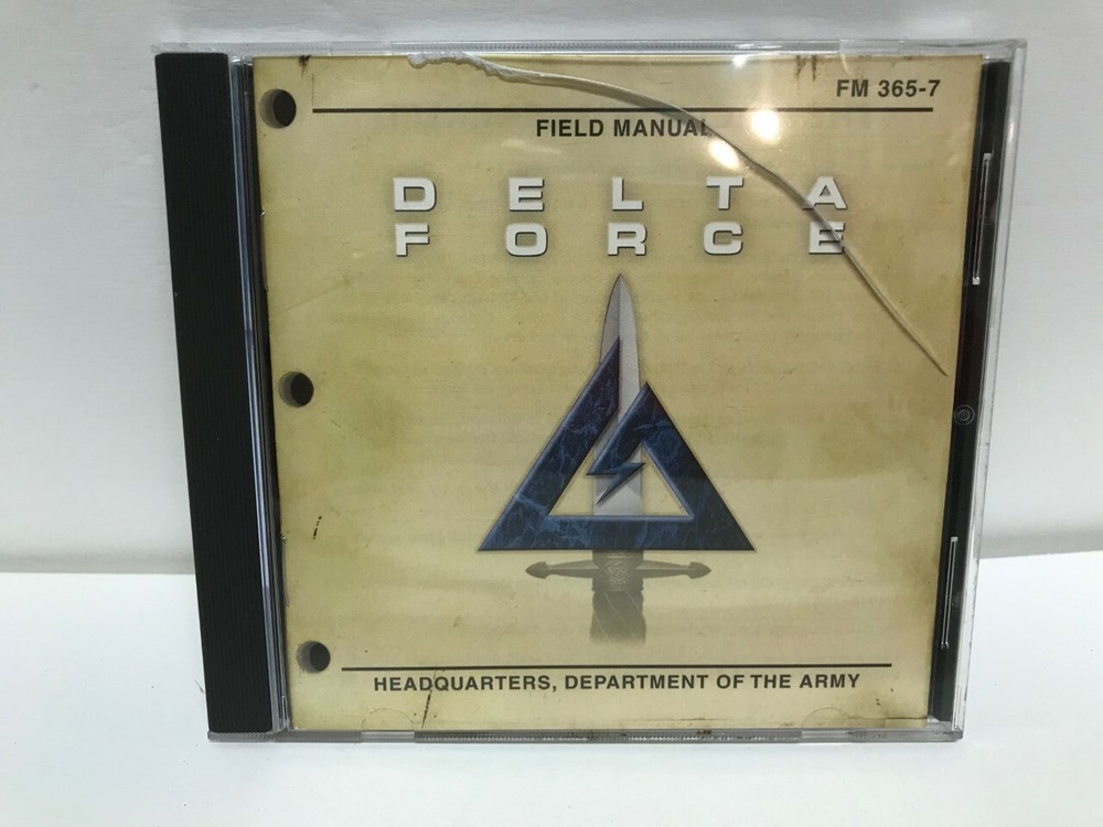 DELTA FORCE HEADQUARTERS ARMY CD Games for PC Windows 95 FREE SHIPPING