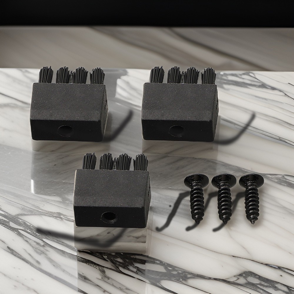 3pcs Replacement Brushes With ScrewsFor Hostage Arrow Rest Bow Brush Set