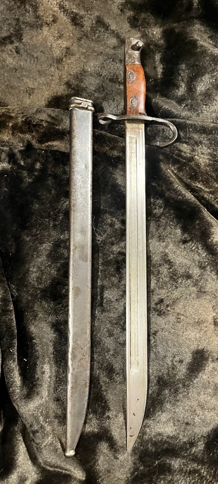 WW2 JAPANESE TRAINING ARISAKA BAYONET KNIFE #2