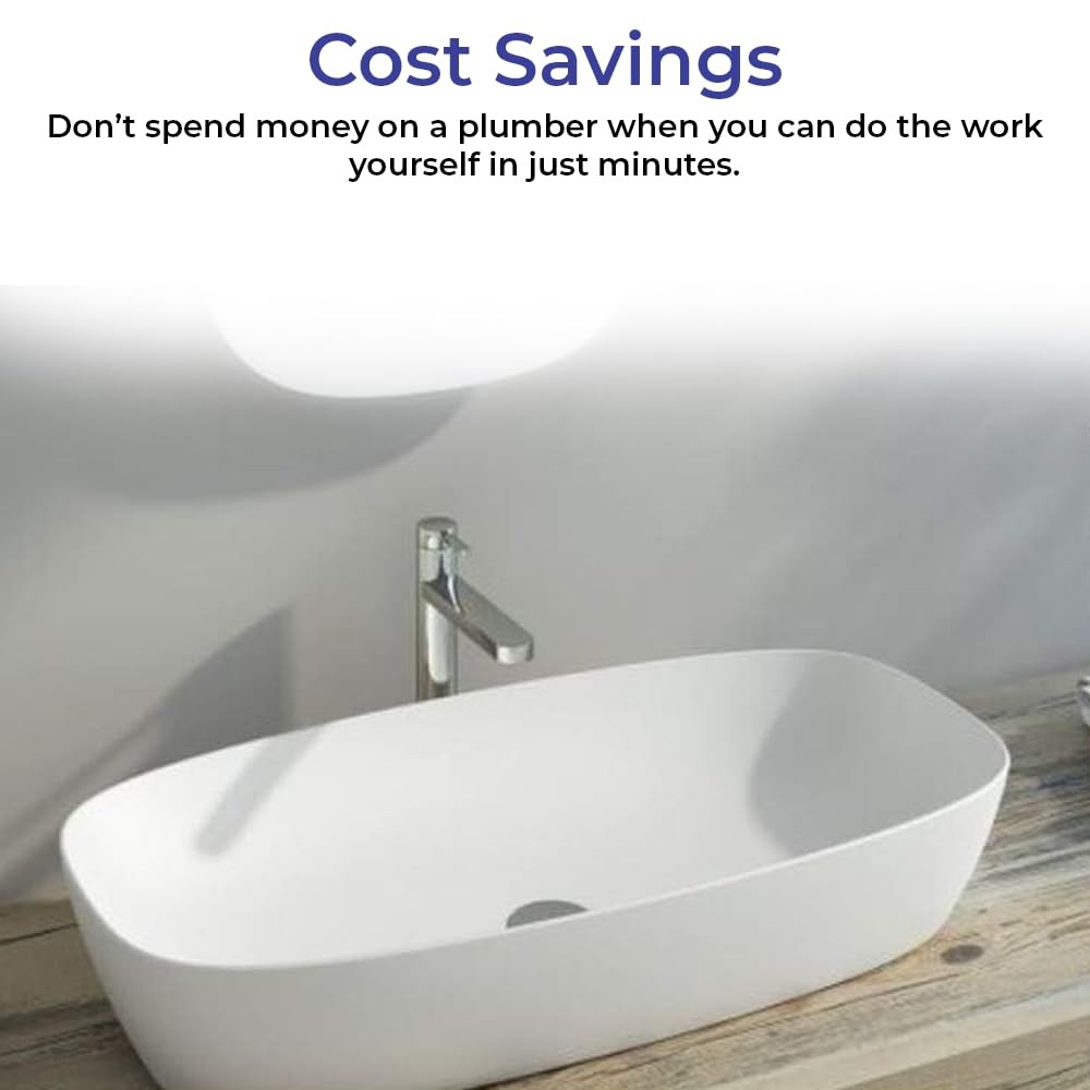 SAGEFINDS Flexible Drain Cleaning Sticks | Quickly Removes Clogs | Effective...
