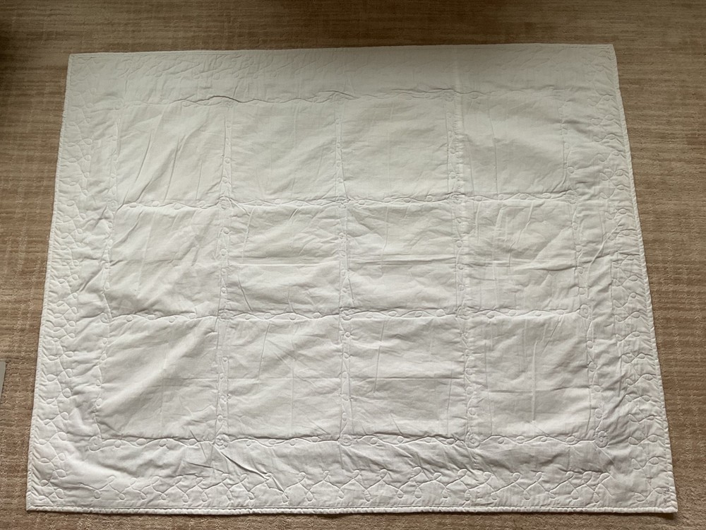 Handmade Patchwork Lap Quilt, 46" x 57.5"