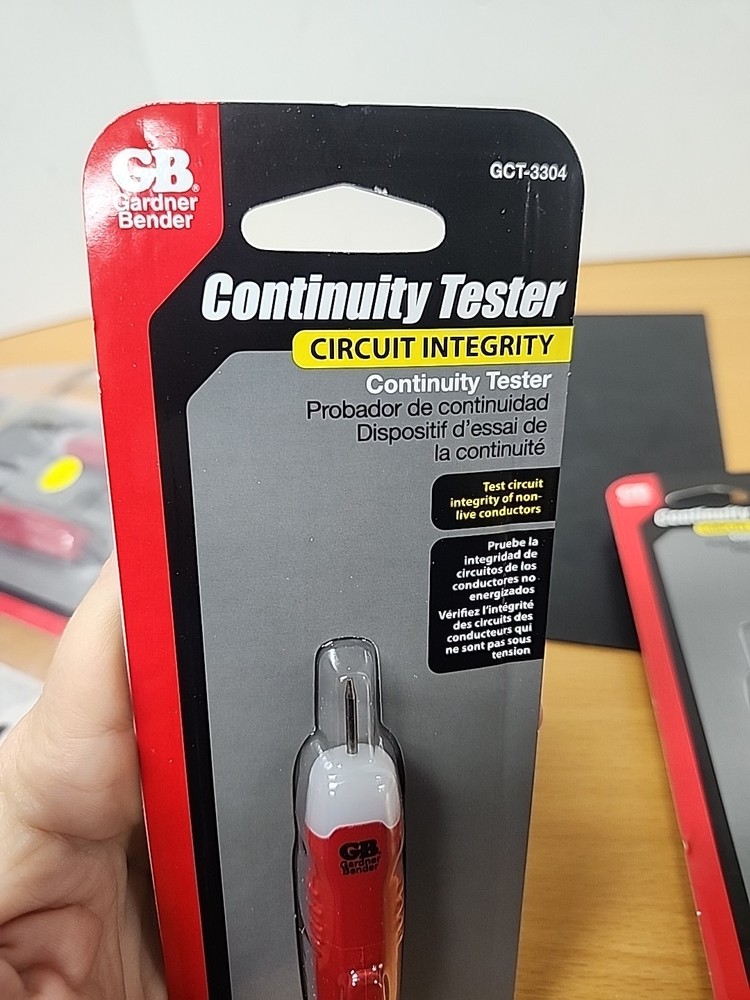 2 Pack Continuity Tester,No GCT-3304, Gardner Bender Inc