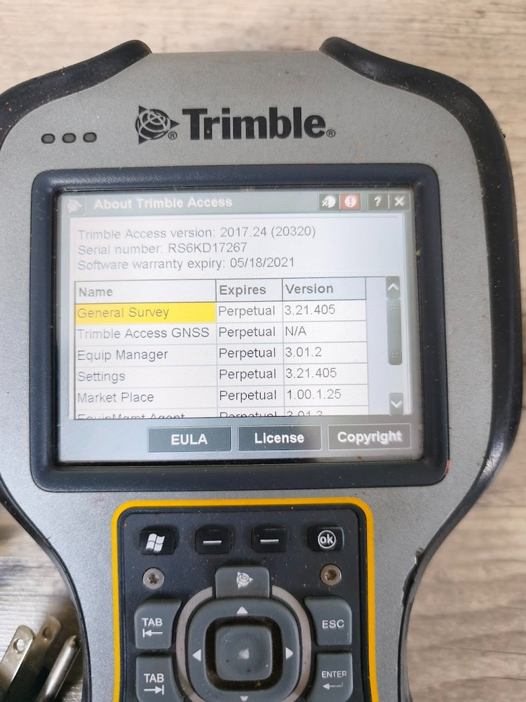 Trimble TSC3 with Access 2017.24, GNSS - permanent license