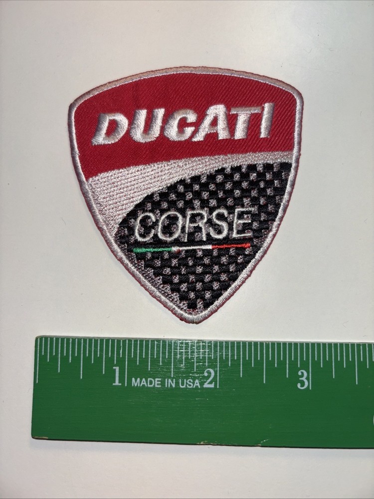Ducati Corse (iron on) patch