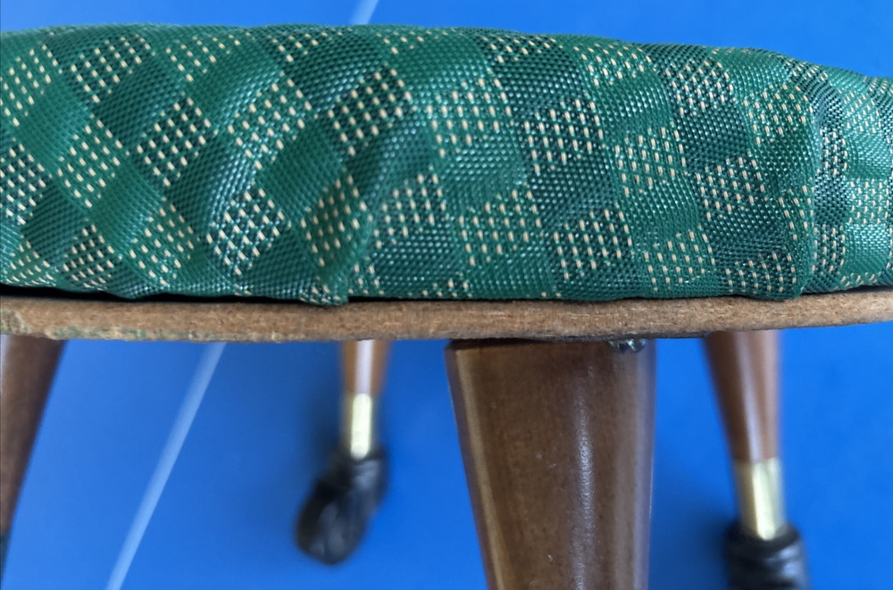 Mid-Century MODERN Small 3 Legged STOOL