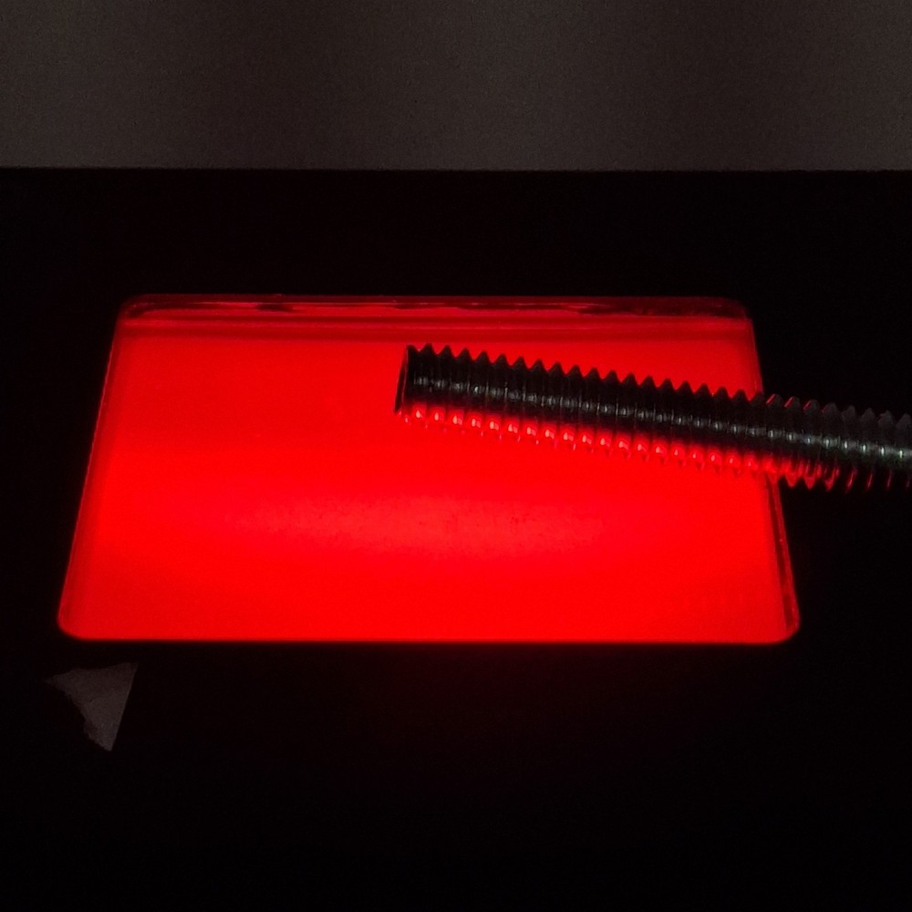 Metaphase Technologies MB-CBL2X2-R-24CV Red LED Backlight 2 x 2 *NON COLLIMATED*