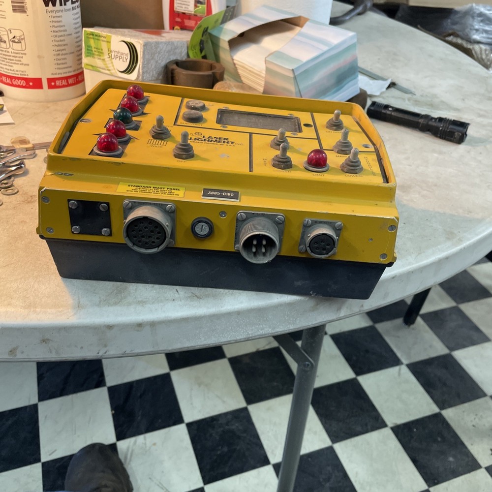 Laser alignment master panel