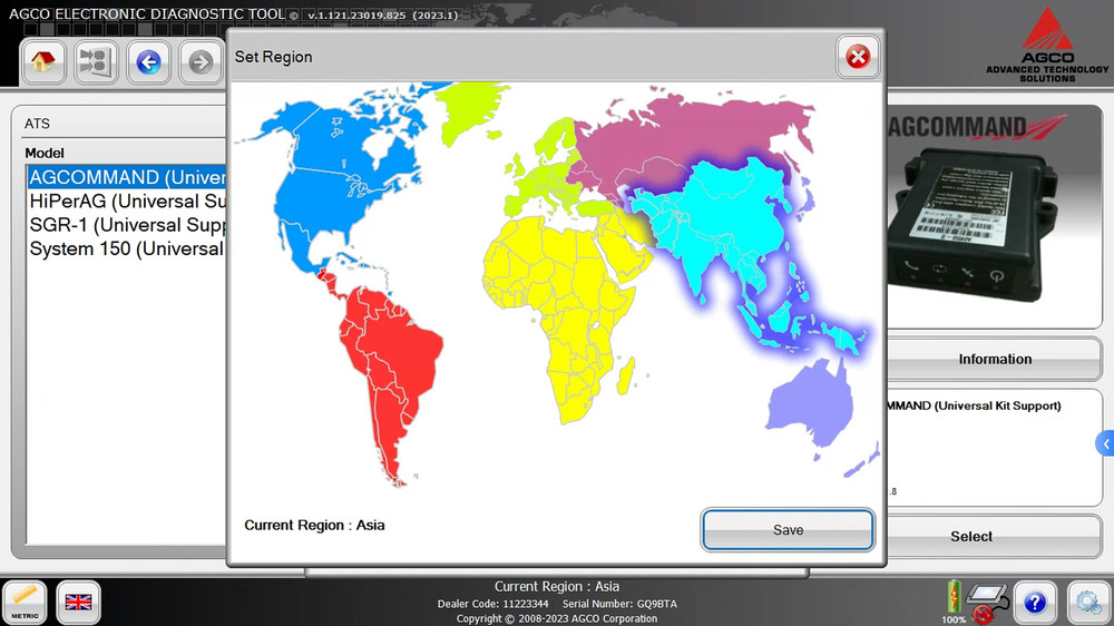CANUSB EDT INTERFACE WITH SOFTWARE For AGCO ELECTRONIC DIAGNOSTIC TOOL