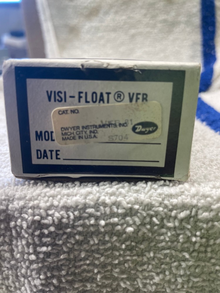 NOS Dwyer Series VFB VISI-FLOAT Flowmeter VFB 81