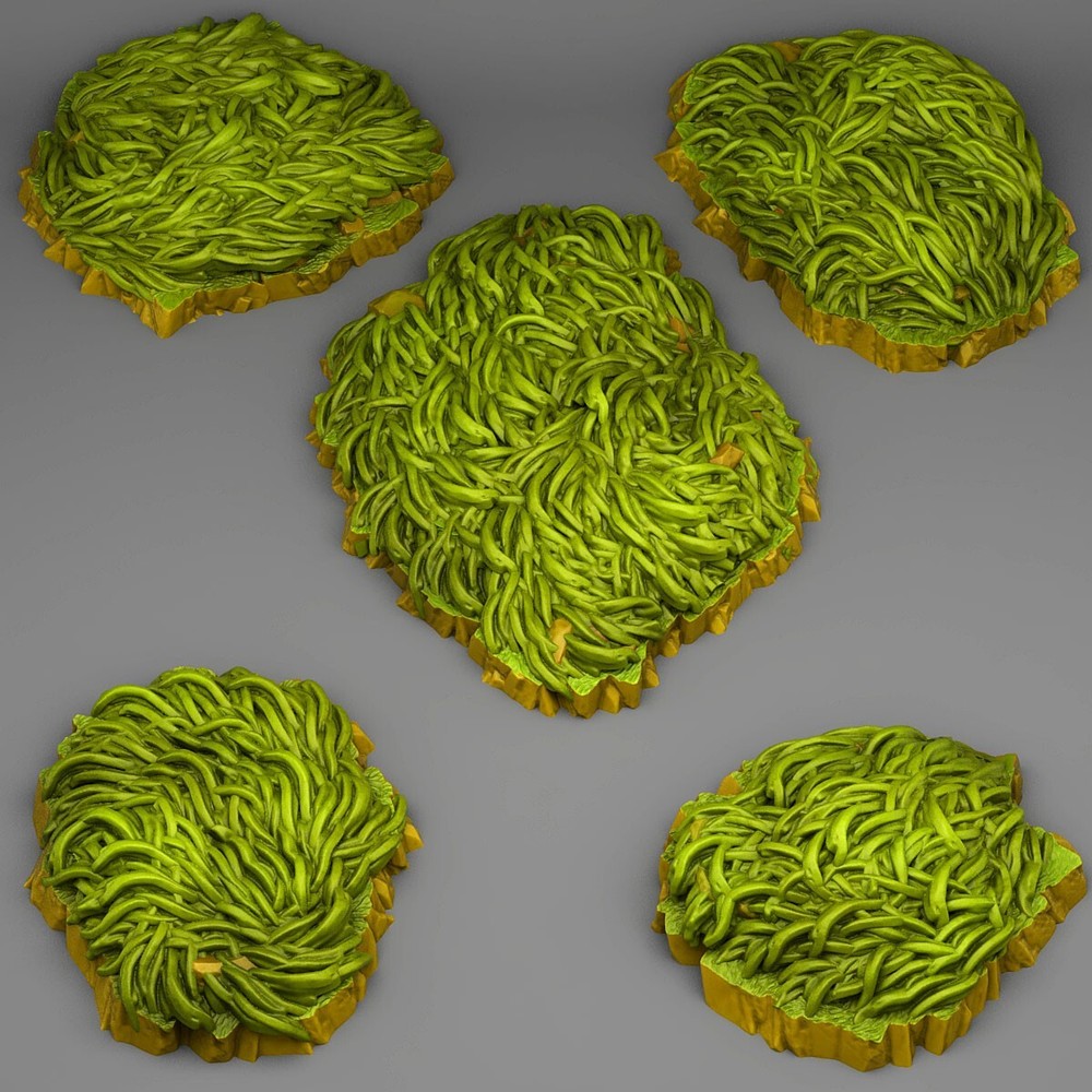 Grass From The Valley-3D Printed Resin RPG/DnD Tabletop Gaming Terrain