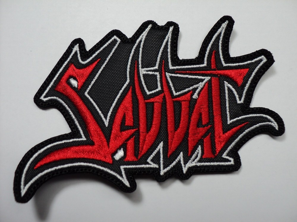 SABBAT  SHAPED LOGO   EMBROIDERED  PATCH