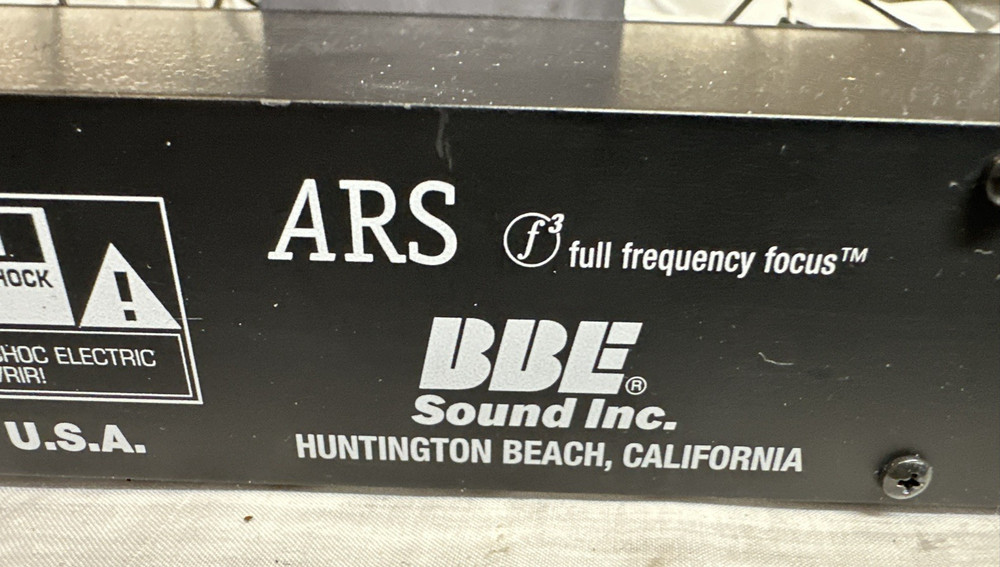 BBE ARS High Definition Sound Processor Audio Restoration System FREE SHIPPING
