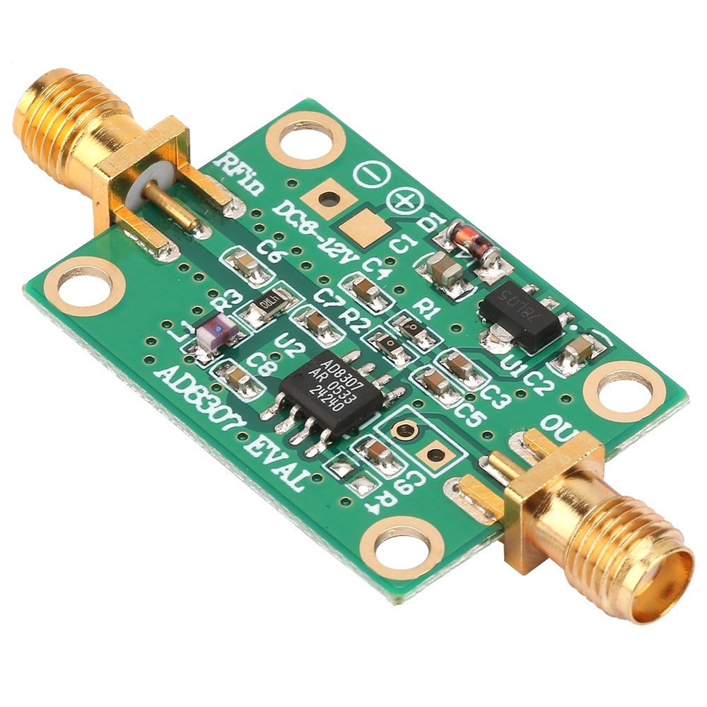 AD8307 RF Power Meter Logarithmic Testing Detector 0.1-600M -75~+15dBm Module⊹