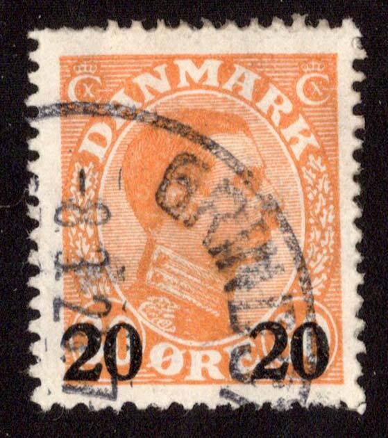 Denmark Scott 176 Used.