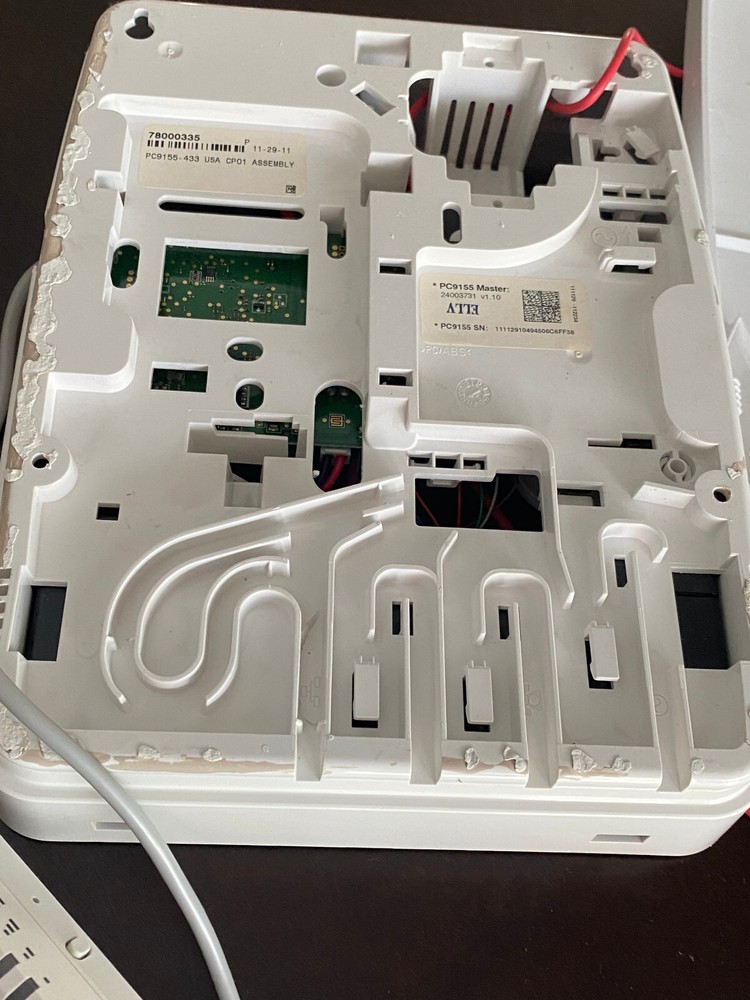 DSC PC9155 MASTER WIRELESS SECURITY PANEL ONLY, WORKS GREAT,KEY PAD AND SENSORS