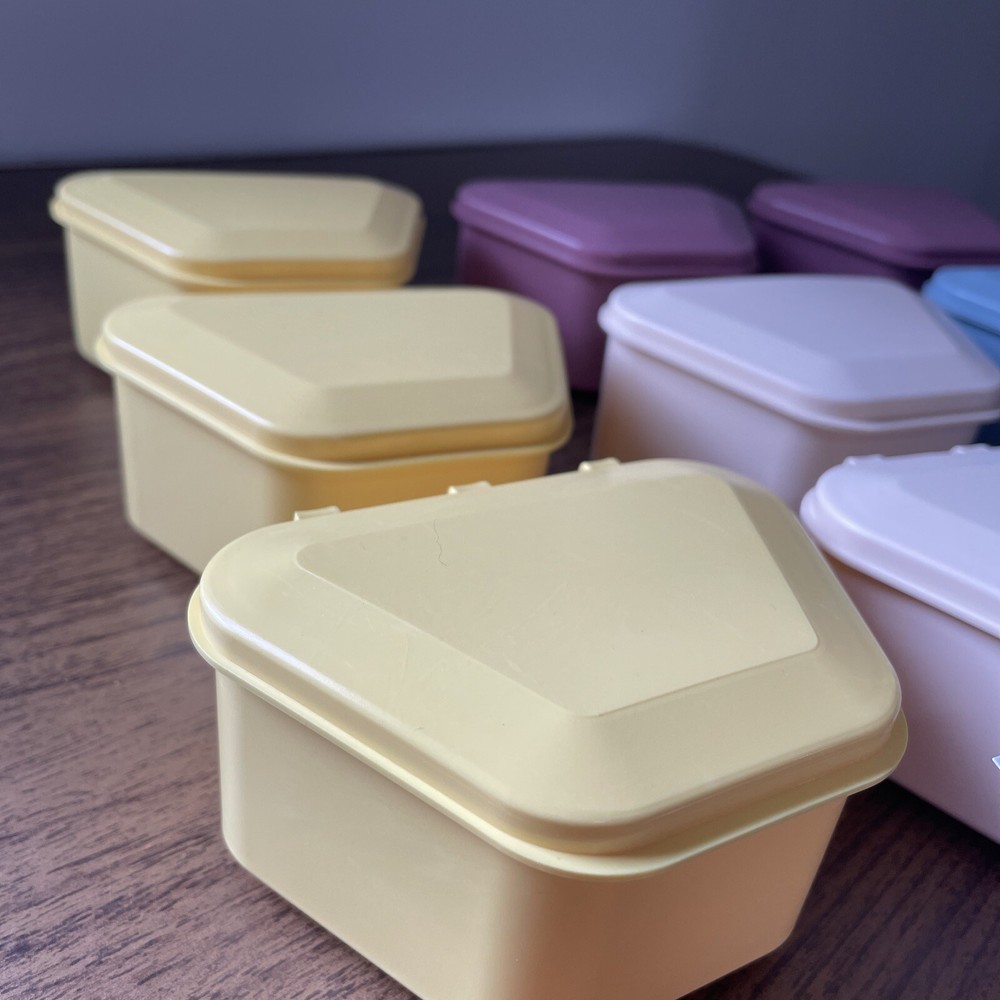 Denture Storage Box - Assorted Colors - Plastic - By Keystone
