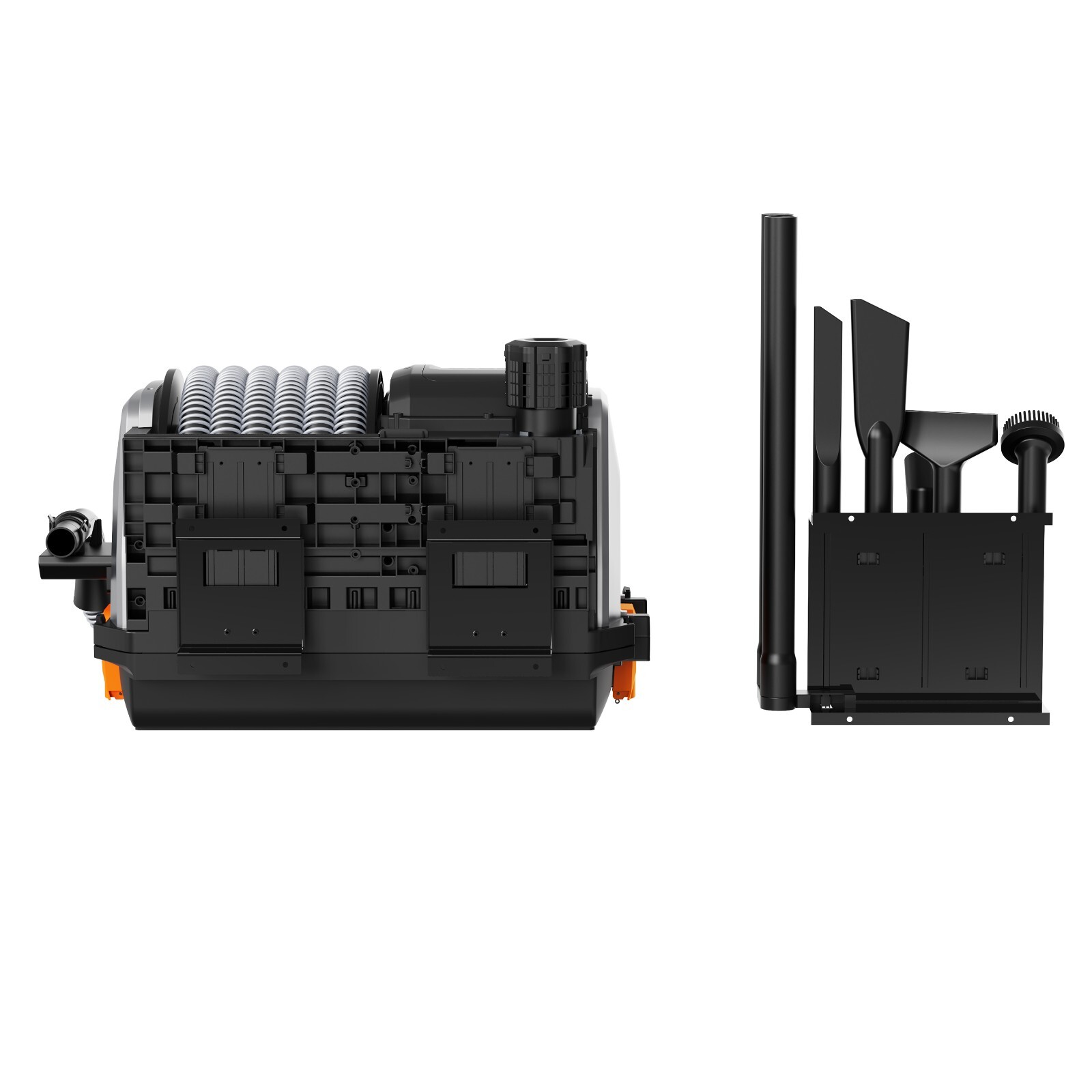 Giraffe Tools Wet Dry Vacuum Cleaner with 30FT Retractable Hose--Remote Control