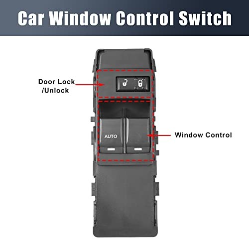Front Left Driver Side Power Window Switch for Dodge Dakota 07-10 Extended Cab