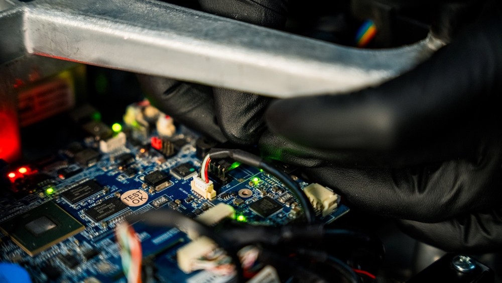 Hobart HTi Scale With Printer, Used Operator Screen & No Customer Display