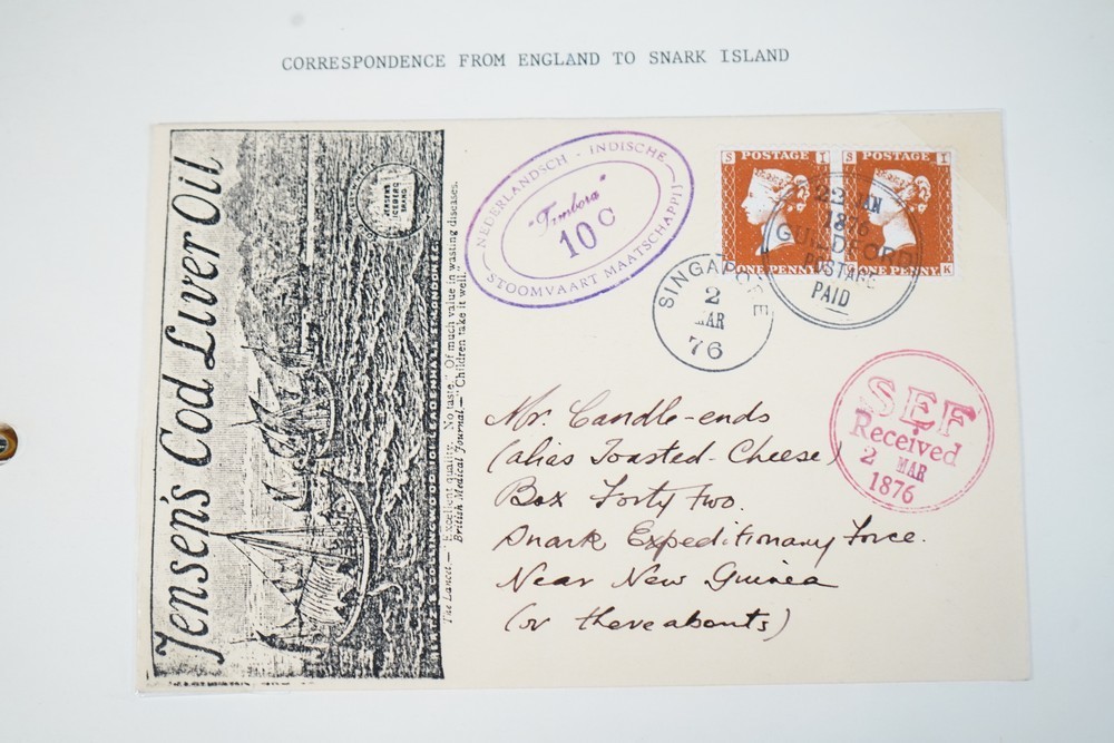 SNARK ISLAND 1980S FANTASY PHILATELY COLLECTION OF CINDERELLAS & COVERS