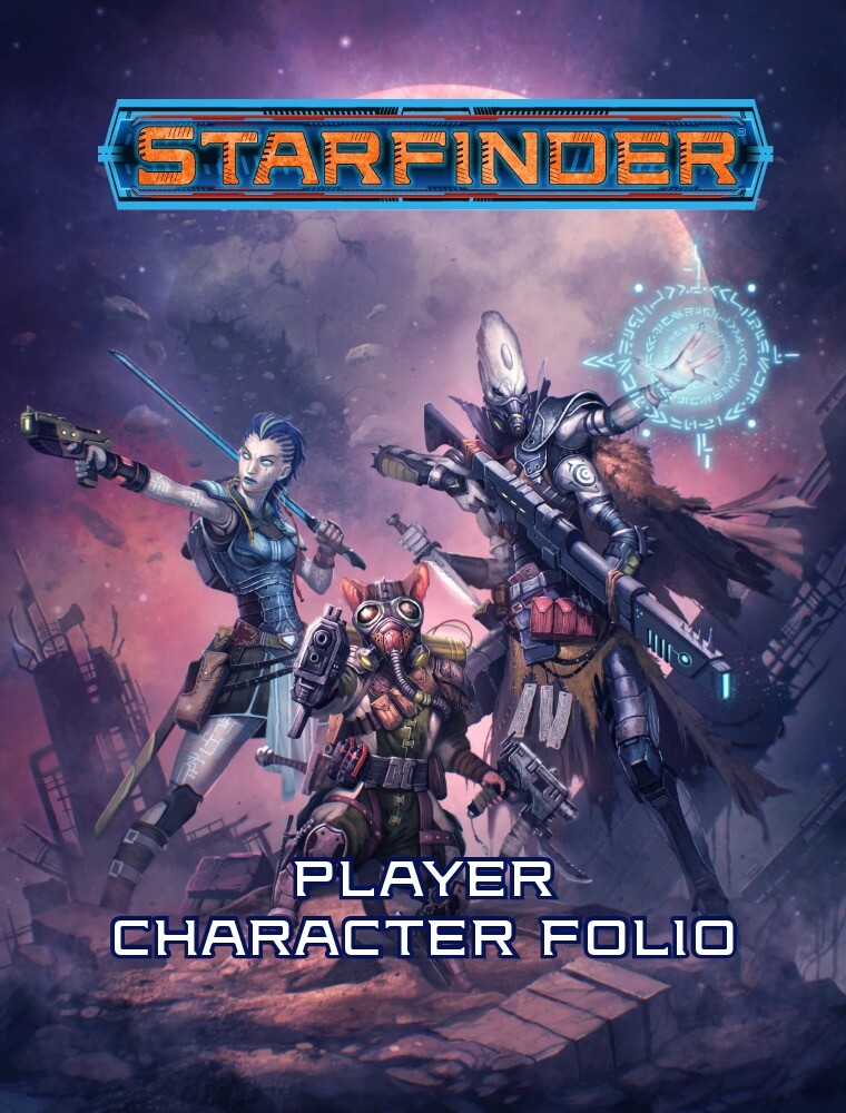 Starfinder(RPG) Player Character Folio