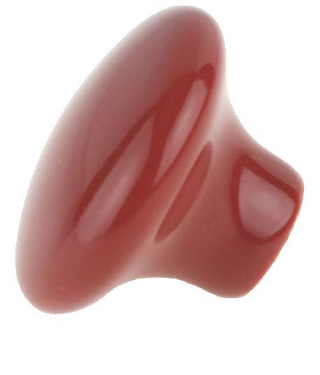 1-1/2" Ceramic Knob Coca Cola Red