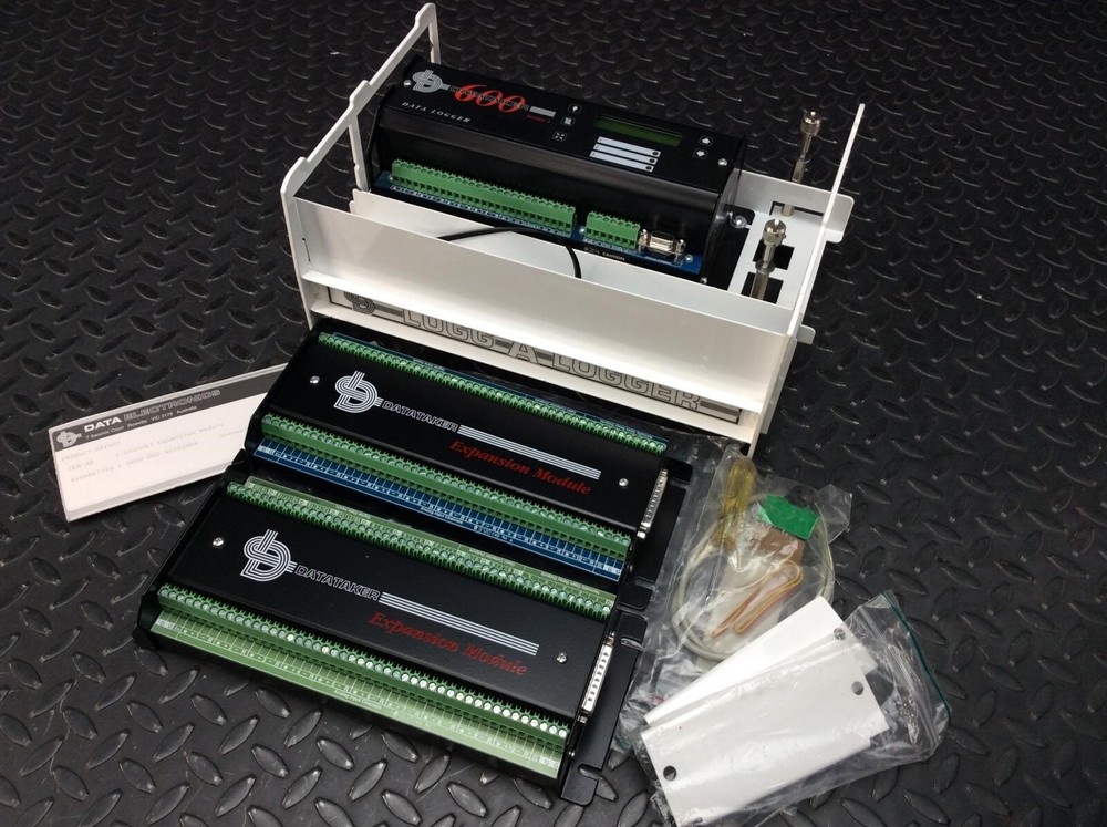 DataTaker 600 w/ 2 x CEM-AD Expansion Module Data Electronics