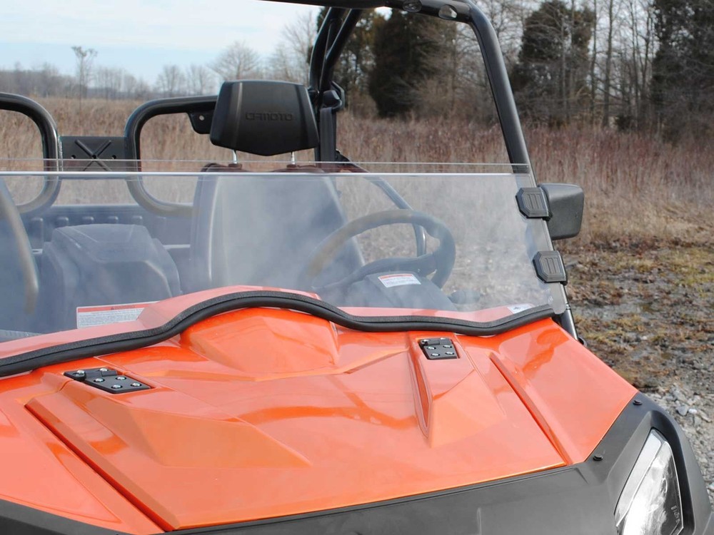 SuperATV Scratch Resistant Half Windshield for CFMOTO UForce 500/ 800 (2014+)