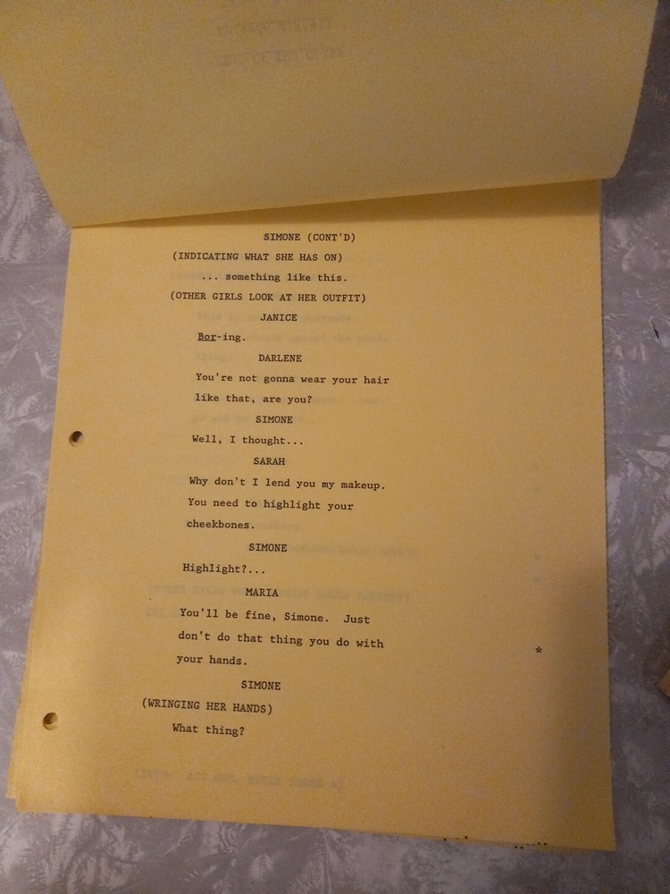 Original Head of The Class TV Script
