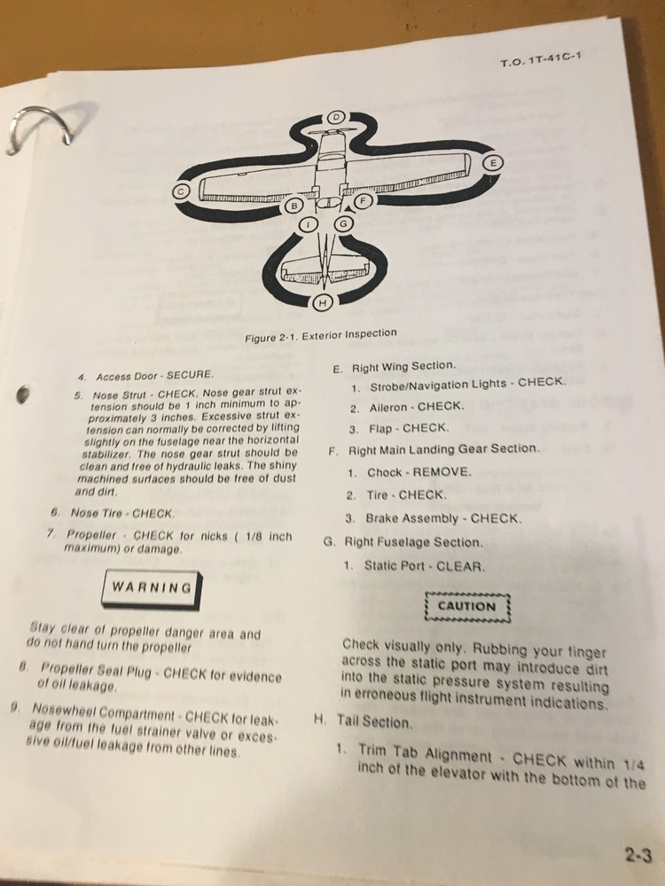USAF T-41C/D Mescalero Flight Manual