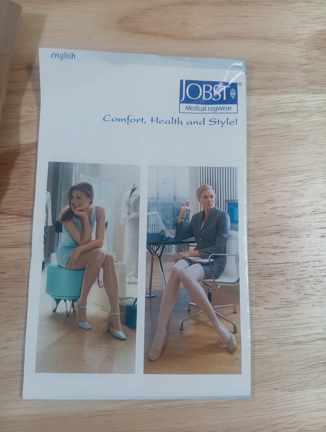 2 Pair Jobst Ultra Sheer Knee High Stockings Size Medium Sun Bronze New Open Box