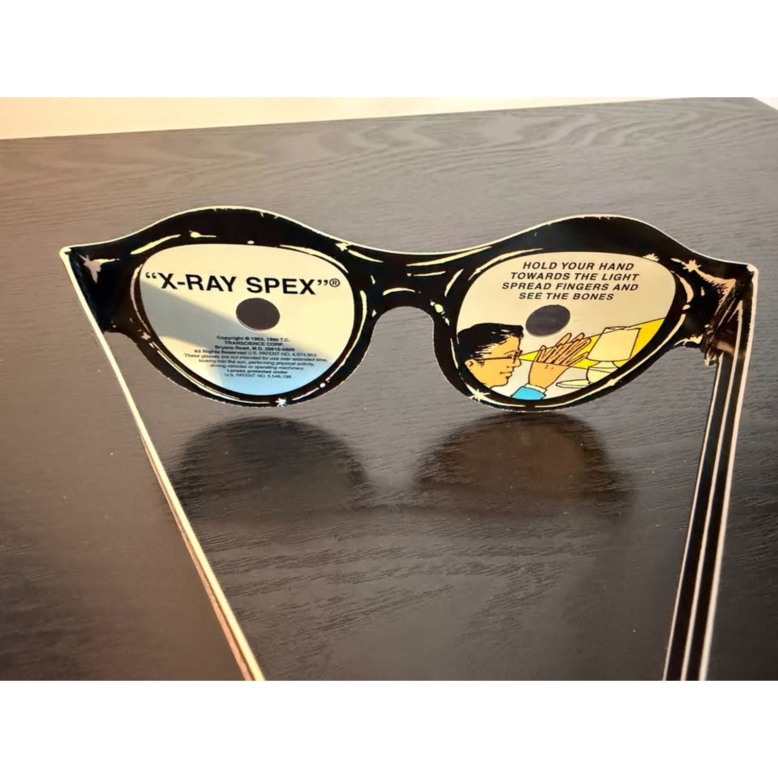 Novelty Retro Cardboard X-Ray Vision Glasses