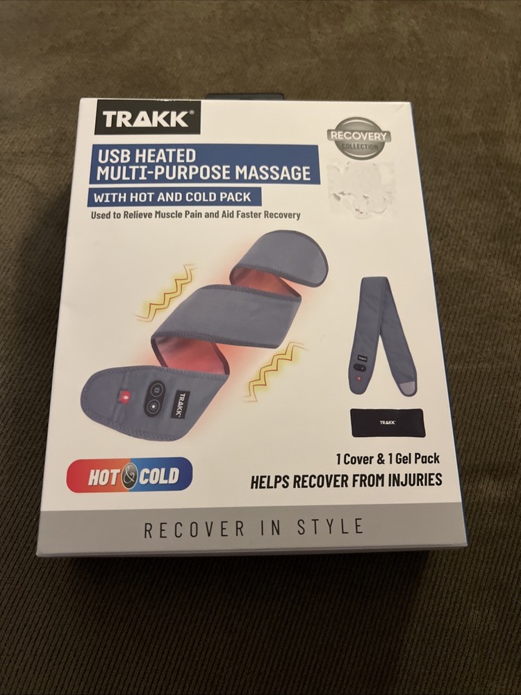 Track USB Heated Multi Purpose Massage With Hot And Cold Pack