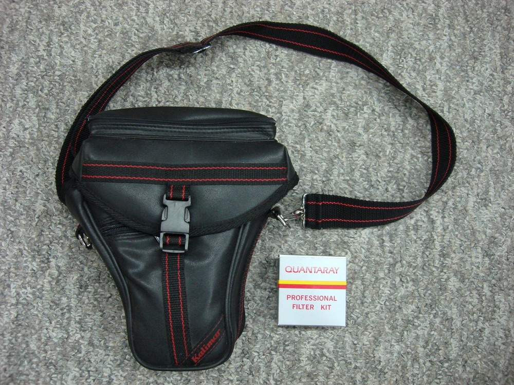 QUANTARAY 52mm CLOSE-UP LENS SET & KALIMAR CAMERA BAG